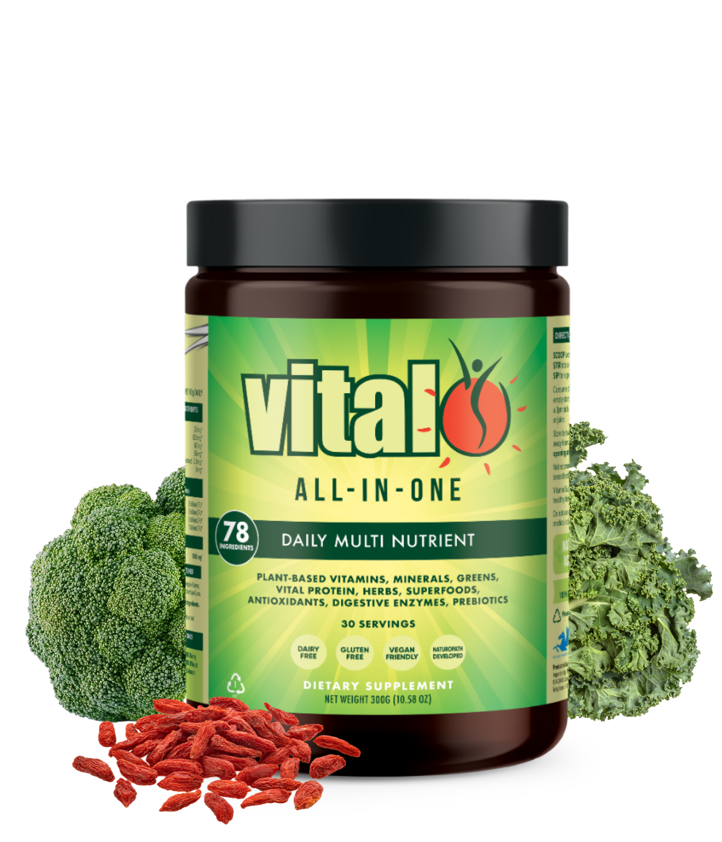 Supplement jar 'vital all-in-one'