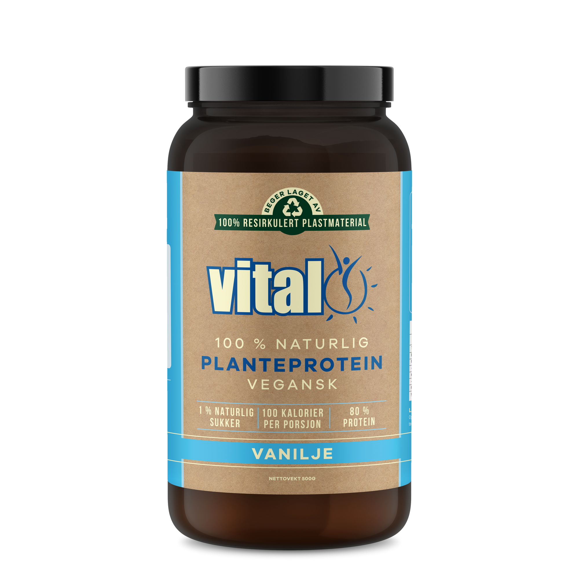 🎁 Free Gift - Vital Plant Protein Vanilla - 500gm - Best Before: 26-09-2025 (100% off)